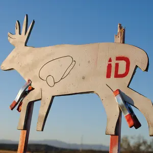 Infinite Defens Self-Healing Deer Target Silhouette