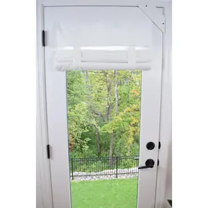 Blowout Sale Before Tariff Hits! Bright White Door Curtain Washable 1 panel