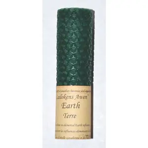 4 1/4" Earth Lailokens Awen candle