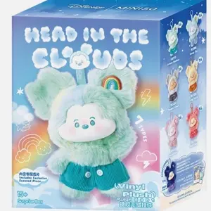 Miniso Mickey Head In The Clouds Vinyl Plush Pendant Blind Box