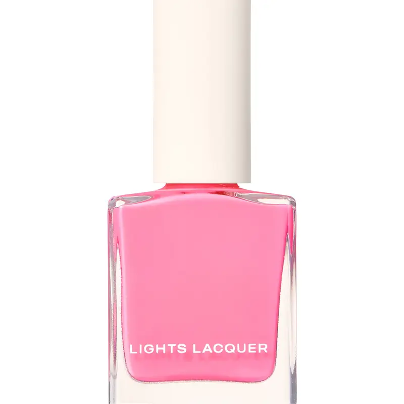 Soulmate Nail Polish - Flamingo Pink with a Crelly Finish 