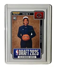 Collin Murray-Boyles Rookie 2025-26 Panini NBA #9 Draft Night Toronto Raptors