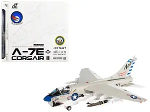 Vought A-7E Corsair II Attack Aircraft "VA-93 Blue Blazers, USS Midway" (1979) United States Navy 1/72 Diecast Model by JC Wings