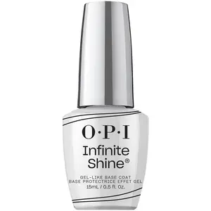OPI Infinite Shine Primer Base Coat, Long-Wearing Vegan Formula for Gel-Like Shine, Chip-Resistant Nail Care with up to 11 Day Wear