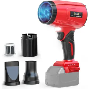 800,000RPM Leaf Blower Compatible with (Tool Only), Brushless Motor, Speed, Lightweight Blower for Car,, (Battery)