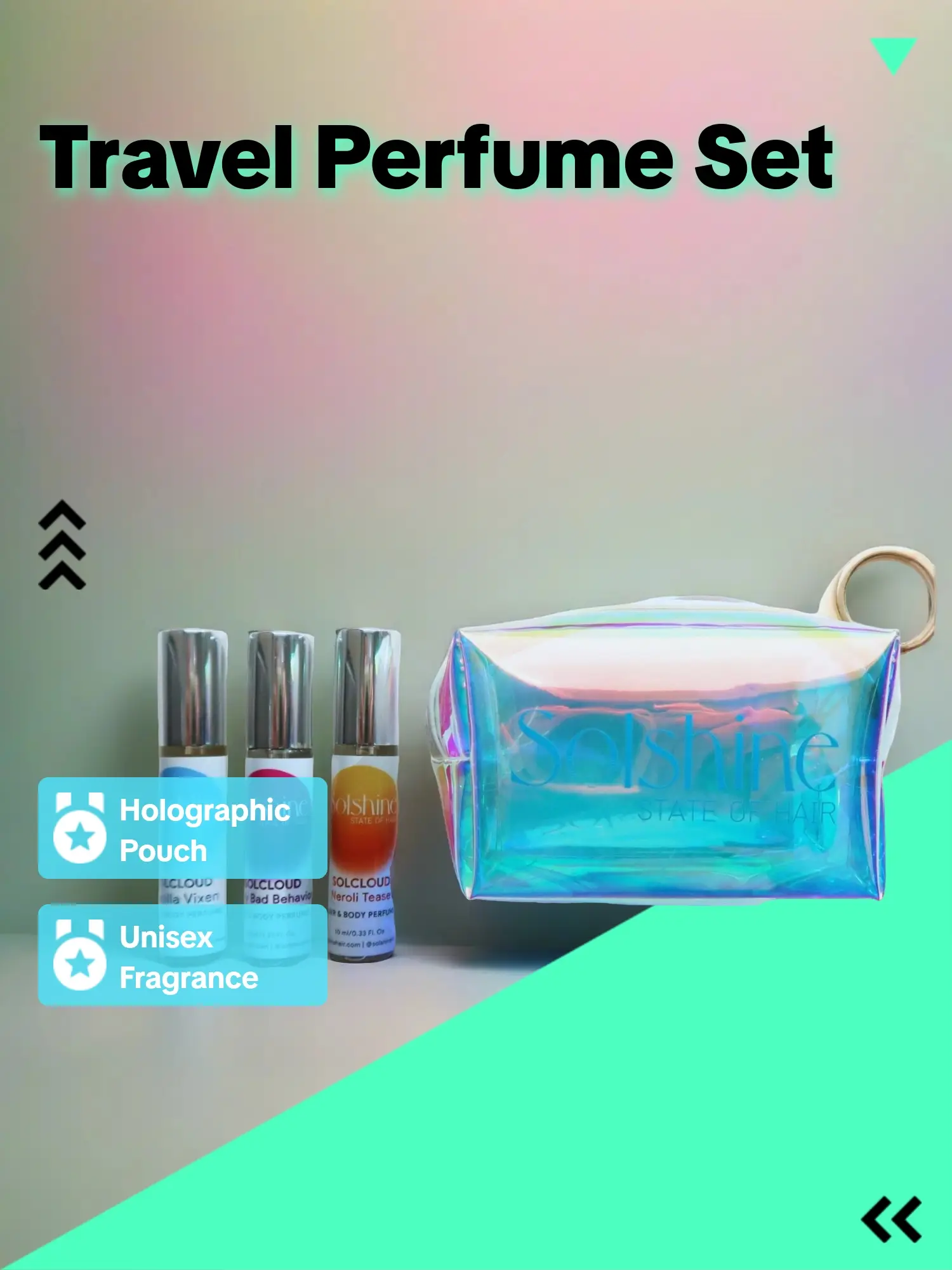 Solcloud Travel Perfume and Keychain