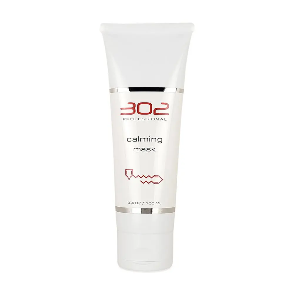 302 Professional Skincare Calming Facial Mask, 3.4oz/100ml Cleansing Sensitive