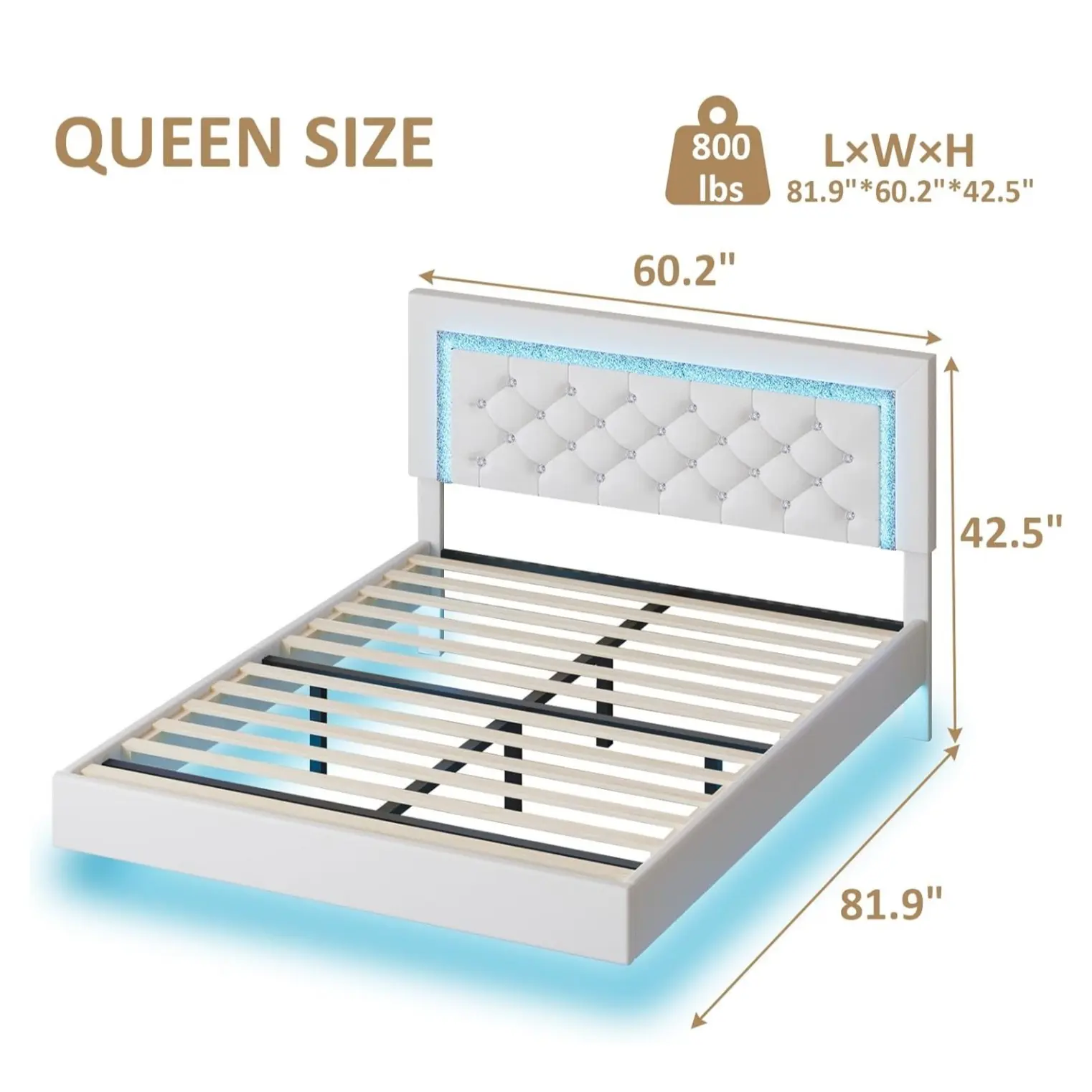 Queen Size White