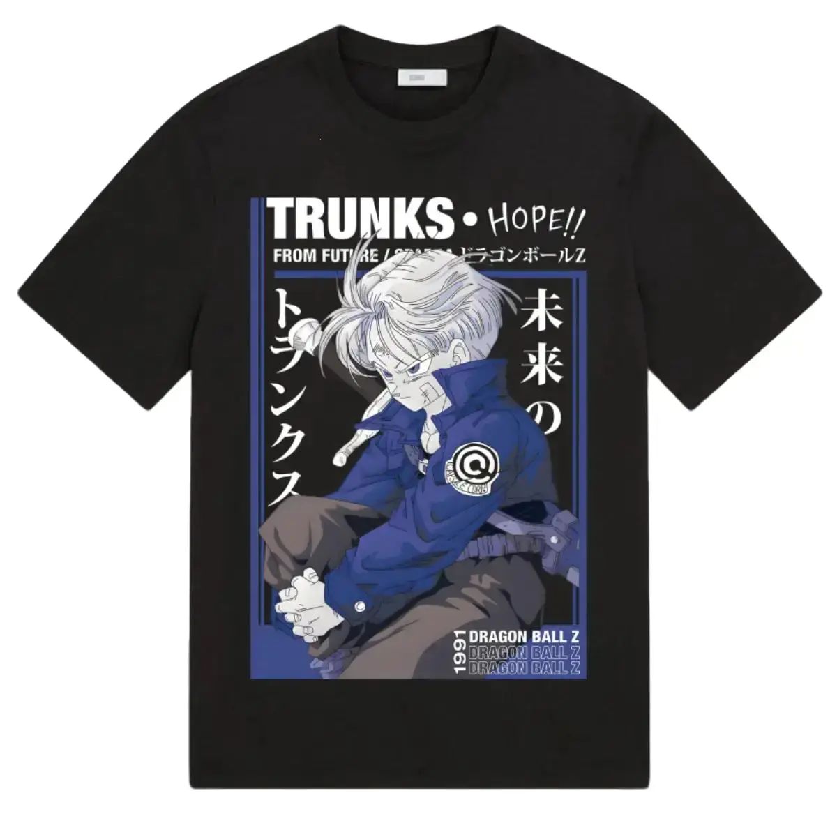 [KM 100%cotton]Future Trunks Anime T-shirt & Sweatshirt, Dragon Ball Graphic Tee, Vintage Oversized Unisex Streetwear, Manga Gift for Him Her men's t shirts cotton tee shirt invincible shirt siah t shirt streetwear