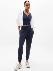 Salutation High Rise Jogger Color Navy