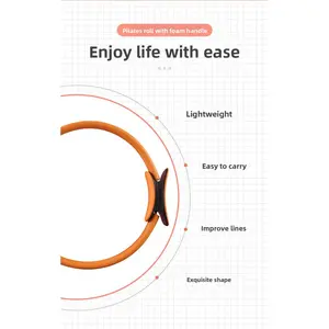 Yoga Circle Pilates Circle Yoga Wheel Yoga Supplies Body Sculpting Beauty Fitness Circle Wholesale