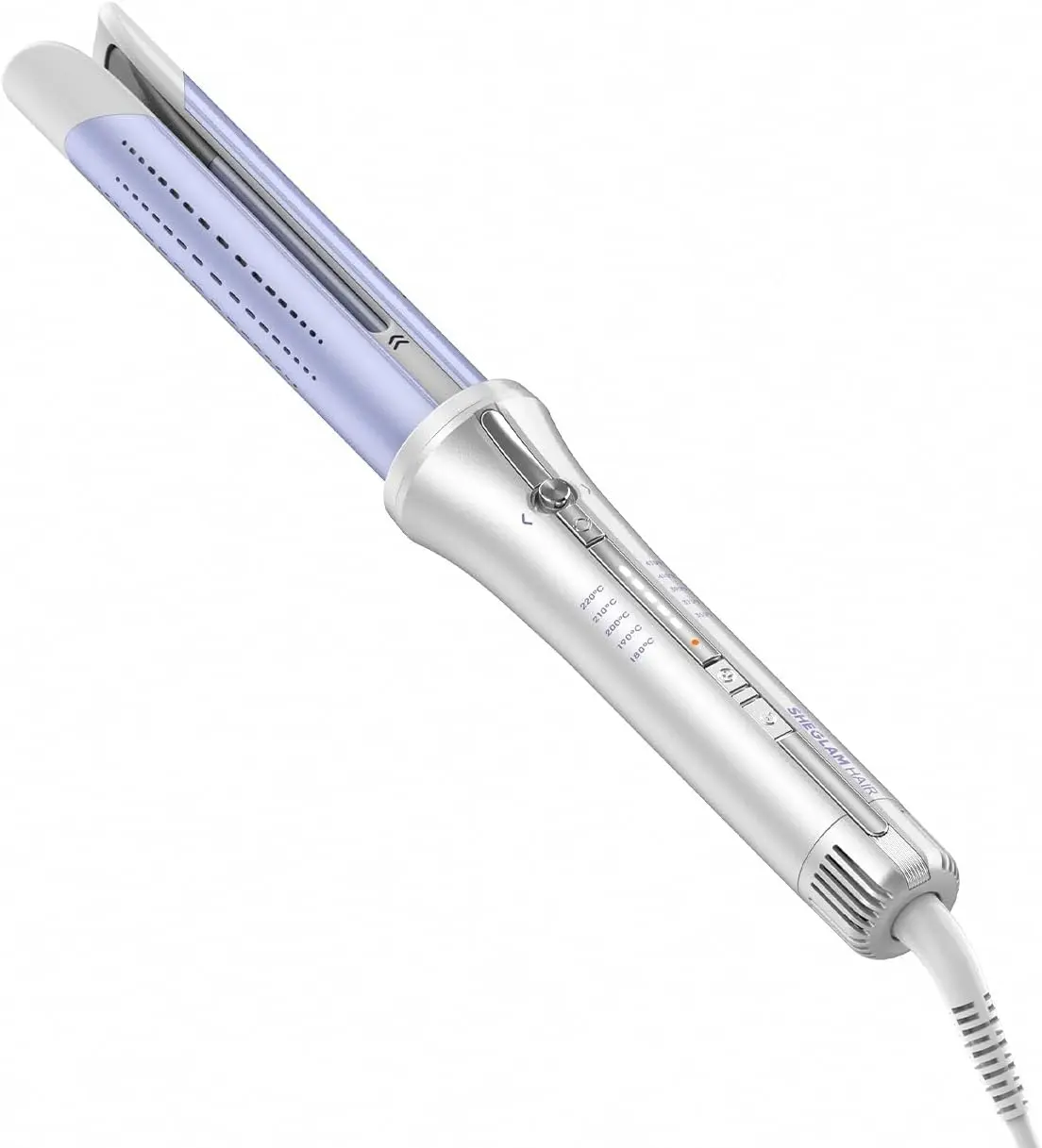 SHEGLAM One Touch Airflow Styler Pro 1 inch Automatic Rotating 3.0 Cool Air Technology for No-Wait, Curling Iron, Bouncy & Long-Lasting Curls, Zero Burn Risk, 5 Temp Settings