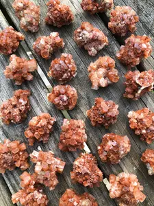 Aragonite Clusters Aragonite Clusters