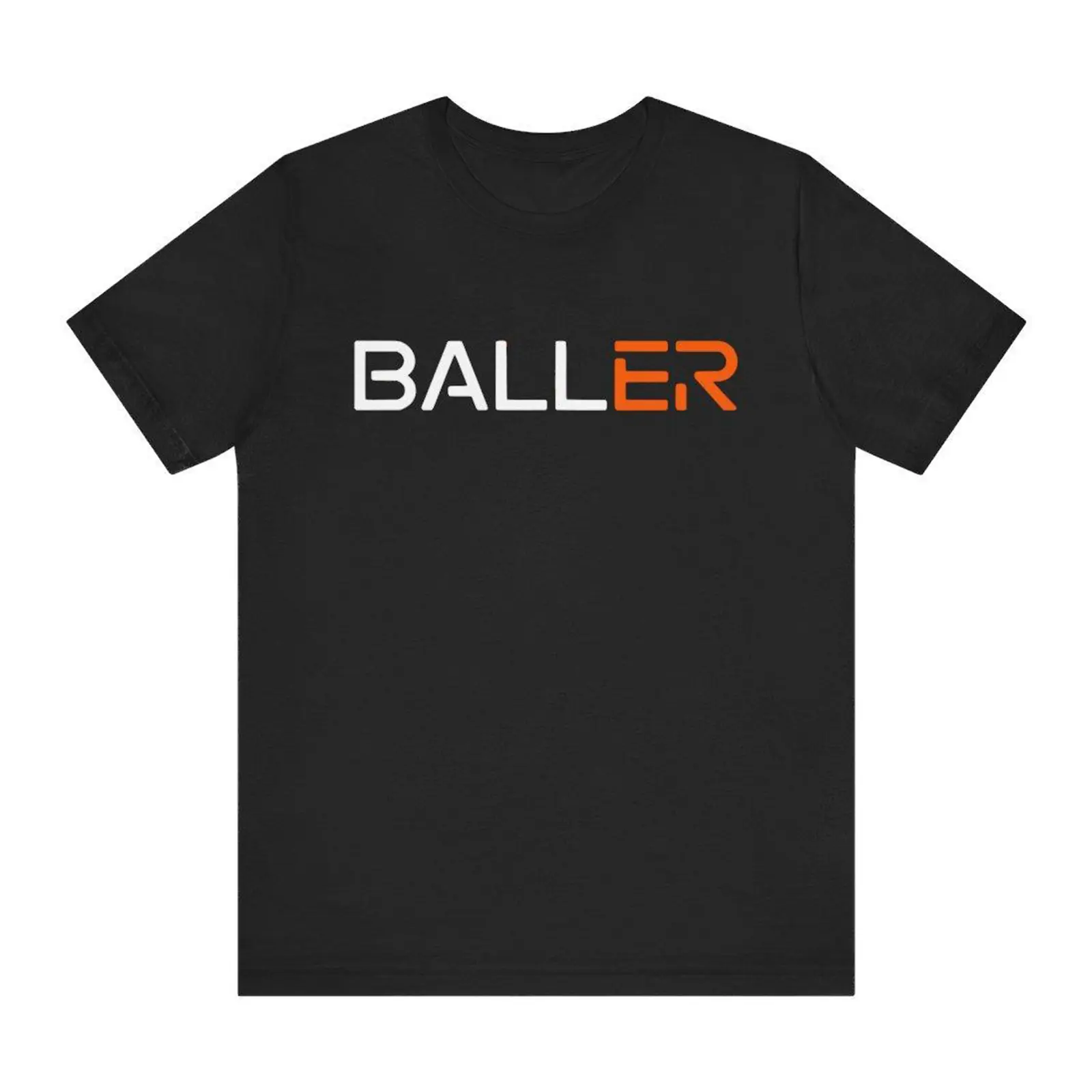 Baller Minimal Letter Basketball Streetwear T-Shirt