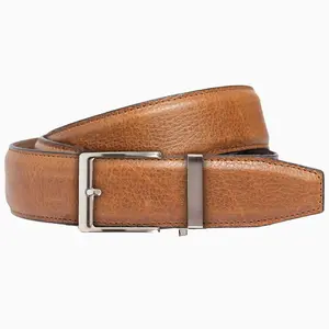 Pebble Pecan Dress Ratchet Belt 1.575" Strap [40mm]