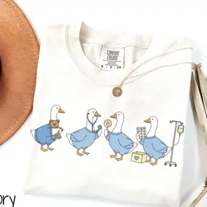 Pediatric Nurse Goose Shirt, Pediatric Nurse Shirt, Peds, Goose Peds Nurse Sweatshirt, Funny Pediatric Shirt P