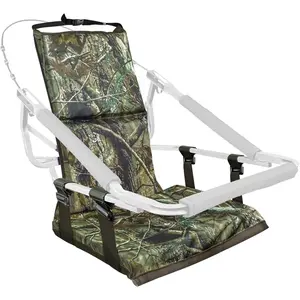 Tree Stand Seat Replacement, Adjustable Treestand Seats for Hunting, Comfortable Hunting Tree Seat Fits Climber Deer Tree Standsaa