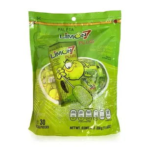 Anahuac  Limon 7 Plus Paleta Con Polvo (30 Pcs)