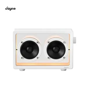 Cassette Glow Retro Ambient Bluetooth Speaker with Mood Lighting, Premium Desk Decor & Unique Gift for Home Office Lovers