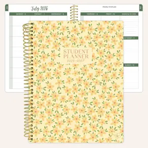 2026–27 Daisy Column Academic Planner, 7" x 9" | Butter Yellow Daisies 2026–27 Daisy Column Academic Planner, 7" x 9" | Butter Yellow Daisies