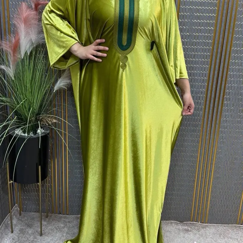 Gold Caftan Kaftan Elegant Beige Moroccan Wedding Kaftan  Gold Embroidered  Long Sleeve Formal Dress With Cape