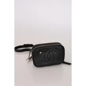 Pre-owned CHANEL Designer Handbag/Wallet CC Mania Belt Bag 2019 CGHW Drop 4
