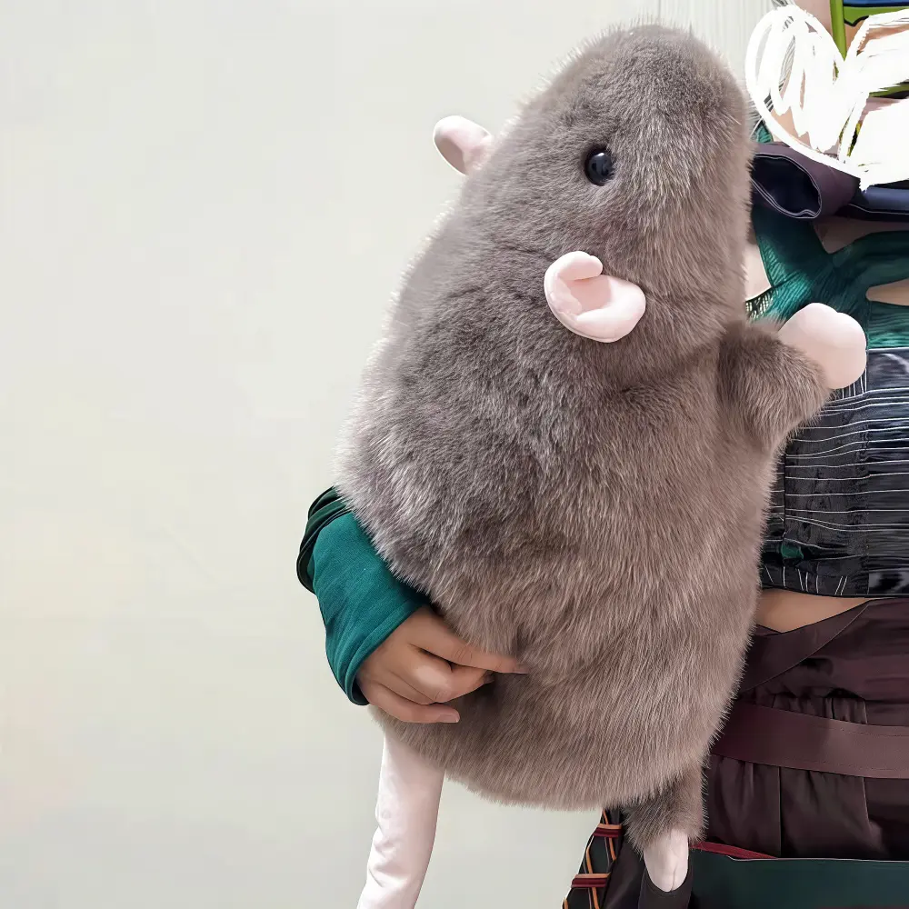 Fancy Rat | 18"Oversized & 8"Minisized Rat Stuffed Animal Plush Mouse Doll Pillow Toy Gifts for Adults & Kids Birthday