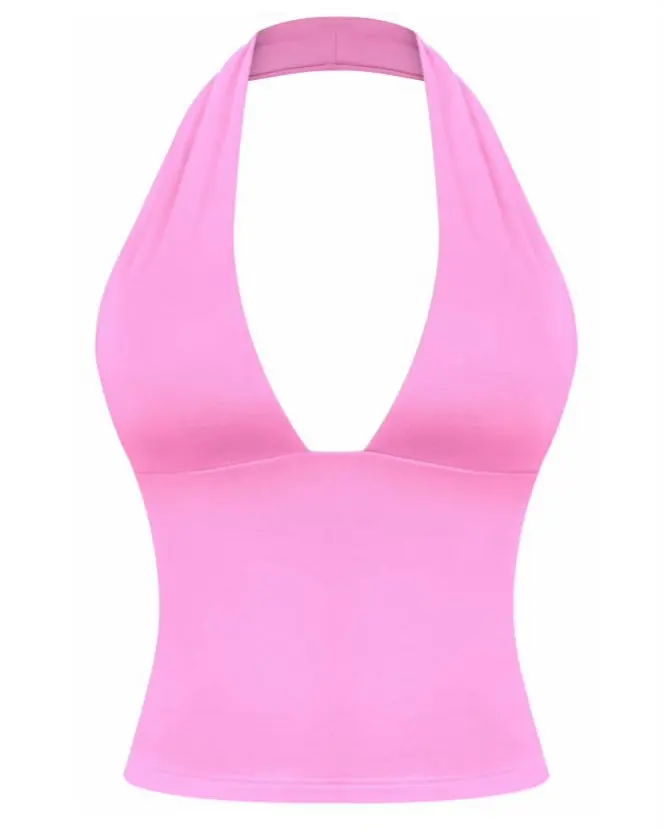 Mariana Halter Top (Hot Pink)