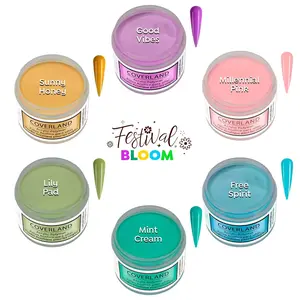 Coverland Acrylic Powder Collection (6 x 1.5 oz) "Festival Bloom"