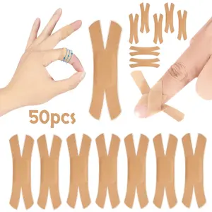50pcs Multi-Functional Stretch Sports Bandages - Stickers Suitable for School, Office, Sports, and Outdoor Activities | Fun Design, Durable and Comfortable, Daily Life Essential, Flexible Material