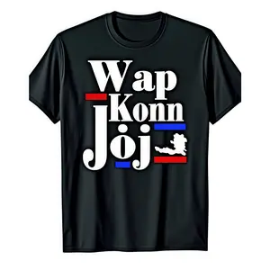 Men's "Wap Konn Jòj" Haitian Creole T-Shirt - Haiti Map & Flag Colors Graphic, Patriotic Pride Wear, Ideal for Haitian Heritage