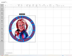 Chucky sticker