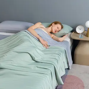 Ice Cream Is Cool, Silk Is Cool In Summer, Quilt Is Solid In Summer And Air-Conditioned Quilt Can Be Machine-Washed, Thin Ice Quilt In Summer.