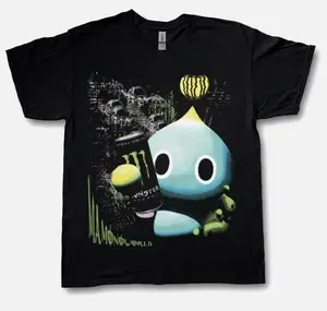 Vintage Monster Energy Drink T-Shirt Y2K Logo Graphic Tee Unisex S-5XL