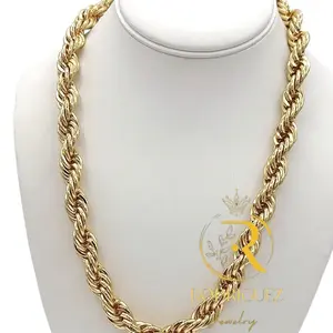 Rodriguezjewelry # 2908 Necklace  ( 22 inches  ) 10 mm wide