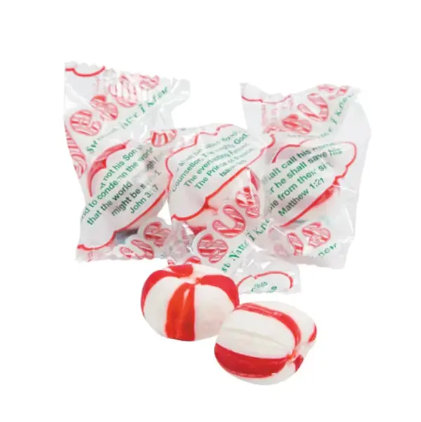 14 oz. Scripture Candy Old-Fashioned Soft Peppermints - 55 Pc.