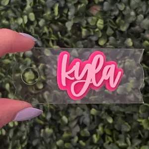 Personalized name Topper