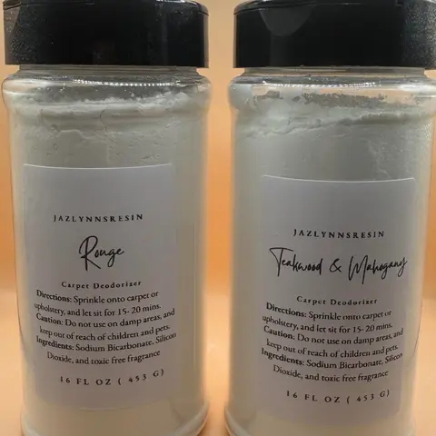 Carpet Freshener and Upholstery Deodorizer Powder