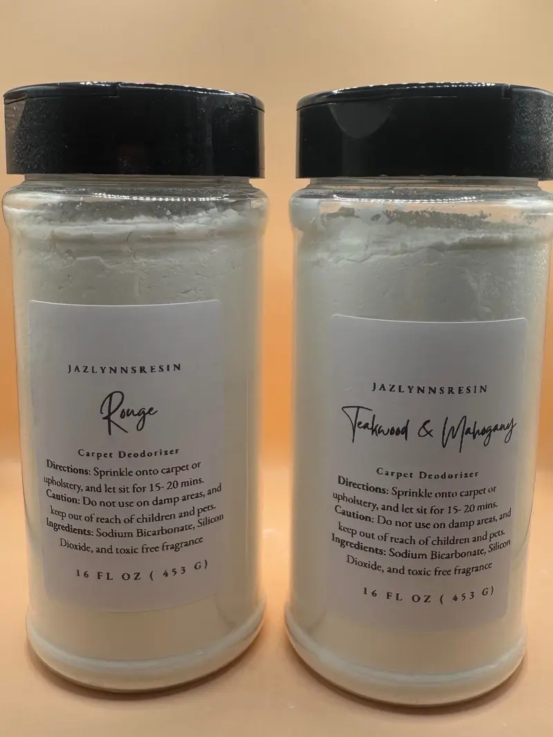 Carpet Freshener and Upholstery Deodorizer Powder