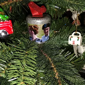 Glass Memorial Ornaments