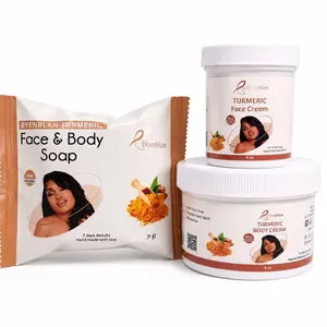 Turmeric Face & Body Soap Skin Care Set