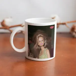 Angry Doll Mug, Sarcastic Doll Coffee Cup, Funny Meme Cup, Fashion Doll Mug, Office Humor Mug, Gift for Friend, Travel Mug, 11oz Ceramic Mug, Trendy Viral Mug, 15oz Tea Cup, Kitchen Drinkware