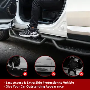 YINTATECH 6" Running Boards for 2024-2025 Toyota Tacoma Double Crew Cab Drop Step Nerf Bar Pedals