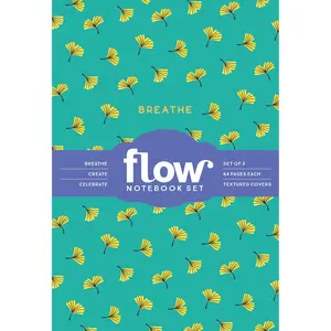Breathe, Create, Celebrate Notebook Set by Irene Smit, Astrid van der Hulst, Editors of Flow magazine, Sanny van Loon