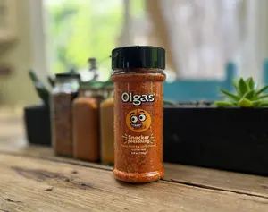 Olga's Snacker Seasoning - Secret Blend of Romano Cheese, Sesame and Poppy Seeds - Made World Famous at Olga's Restaurants in Detroit.