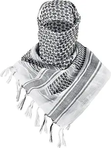 Desert Keffiyeh Head and Neck Scarf Solider style – The Perfect Blend of Style and Protection for Men and Women
