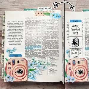 Forget Me Not Old Testament Bible Journaling Interactive Page Kit