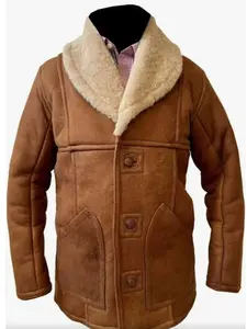 Malboro Men's Long Sleeve Beige Plain Jacket - Casual Coats for Gentlemen