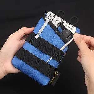 Oxford cloth EDC tool kit multifunctional tool waist bag outdoor accessories bag change card key storage bag