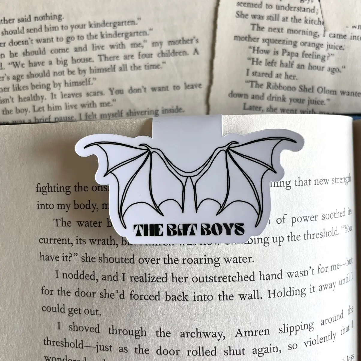 The Bat Boys Magnetic Bookmark | The Literary Duckling | Fantasy Reader | Booktok